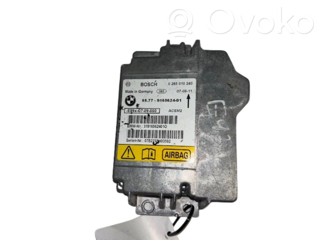 BMW 3 E92 E93 Unitate/modul de comandă airbaguri 