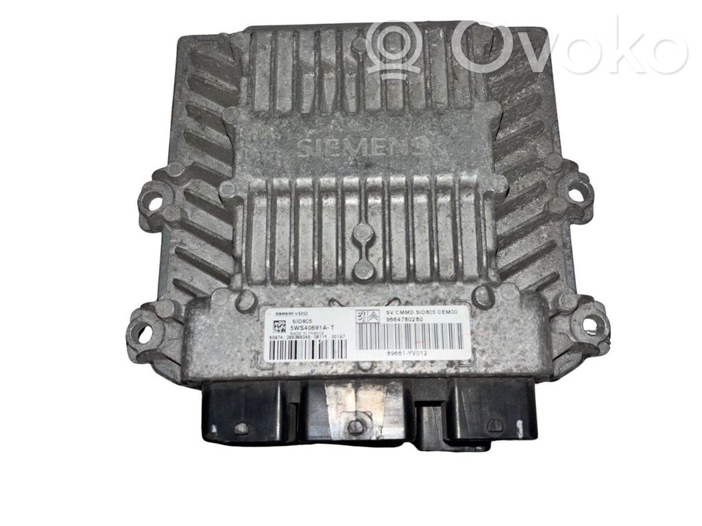 Engine control unit/module   9664780280,5WS40691AT