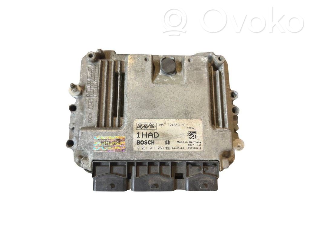 Unidad de control/módulo del motor   0281011263,3M112A650MD,1039S06418,18771241