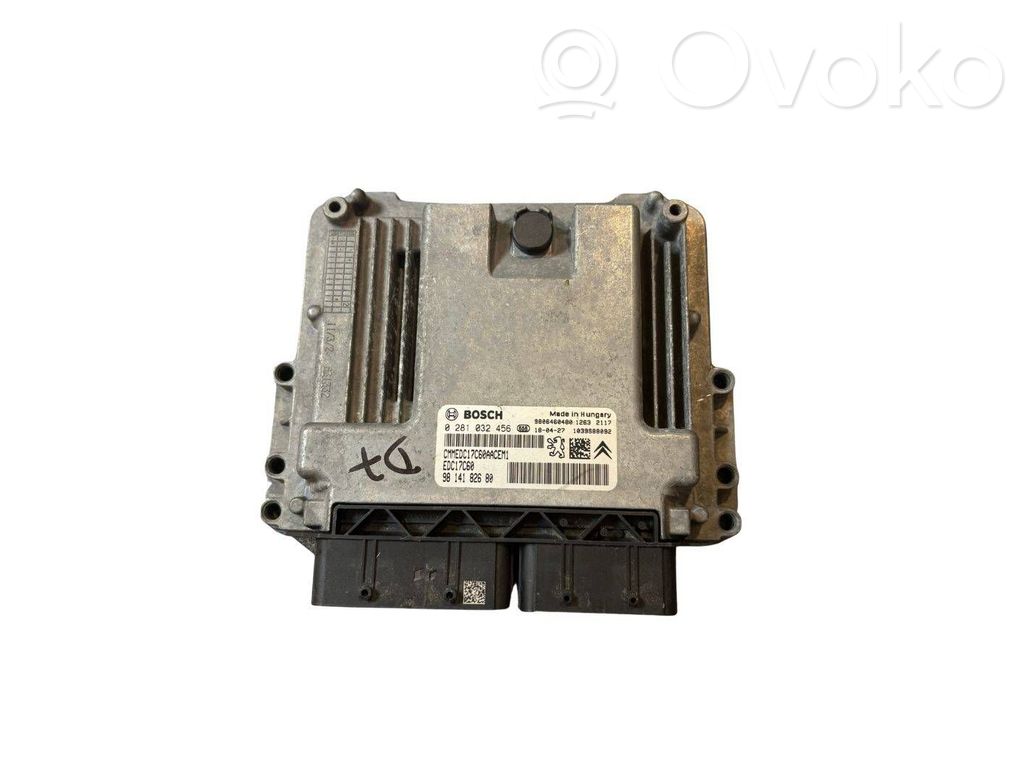 Engine control unit/module   0281032456,9814182680,9806460480,EDC17C60