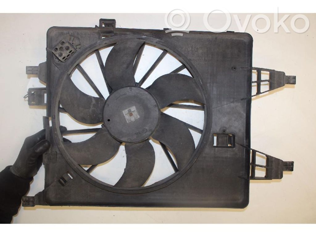 Renault Kangoo II Ventilatore di raffreddamento elettrico del radiatore