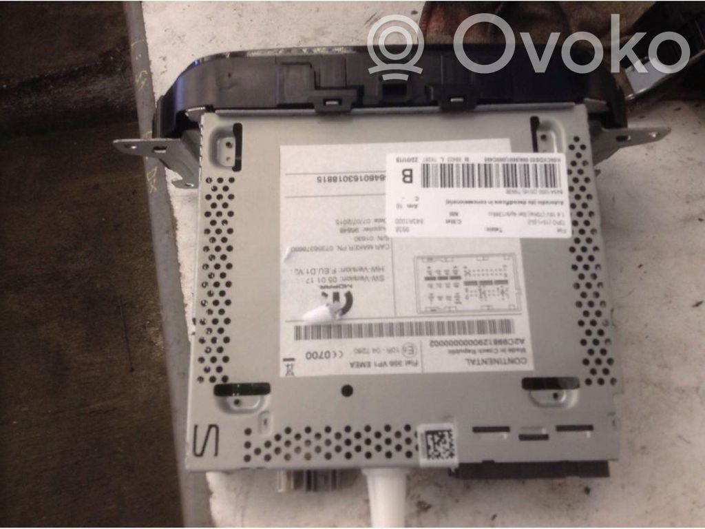Fiat Tipo Panel / Radioodtwarzacz CD/DVD/GPS 
