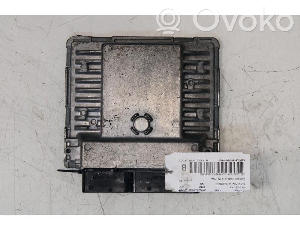 Volkswagen Polo V 6R Unitate/modul comandă pompă injecție combustibil 
