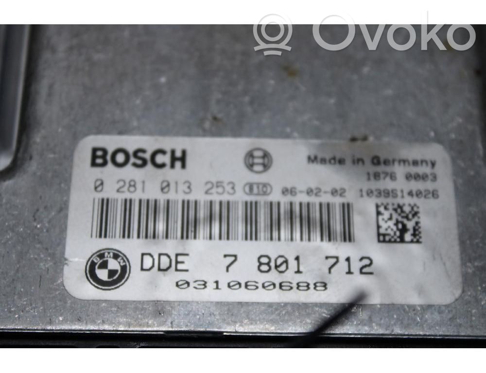 Fuel injection pump control unit/module   0281013253