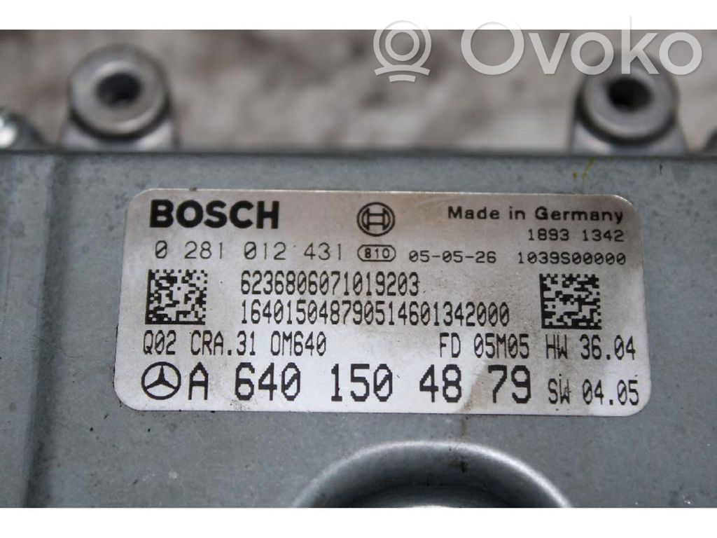Mercedes-Benz A W169 Unité de commande / module de pompe à carburant 