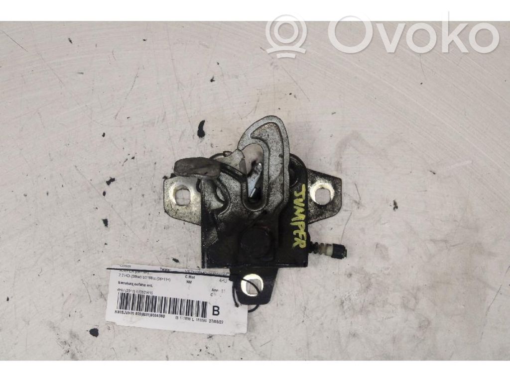 Citroen Jumper Schließbügel Schließplatte Fanghaken Motorhaube 