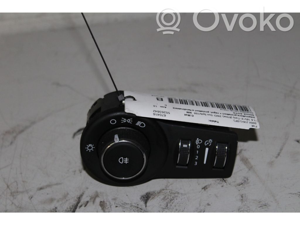 Fiat 500X Interruptor de luz 