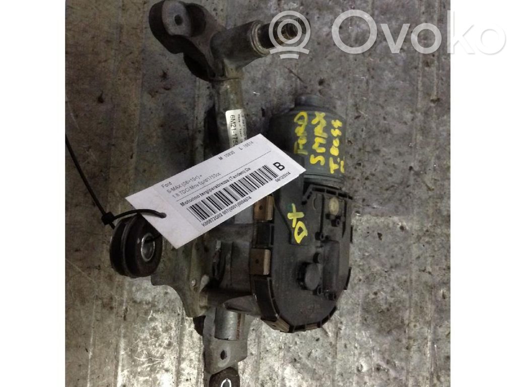 Motor y varillaje del limpiaparabrisas delantero