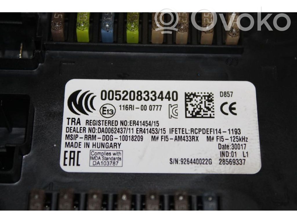 Sulakemoduuli   00520833440