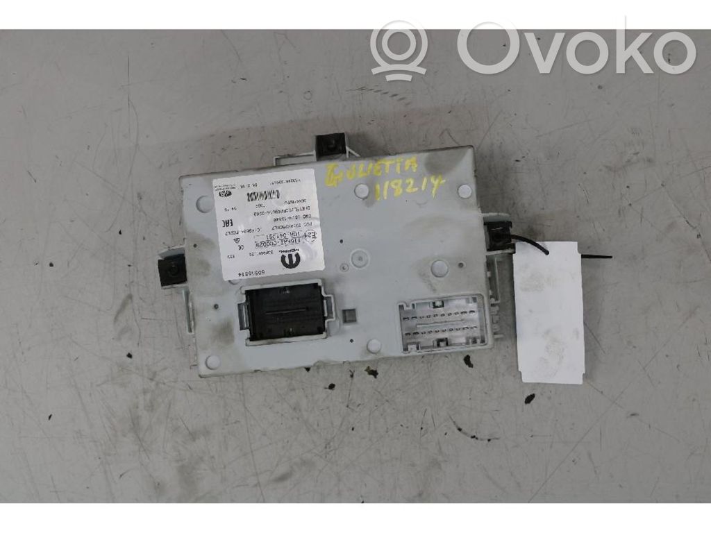Alfa Romeo Giulietta Módulo de fusible 