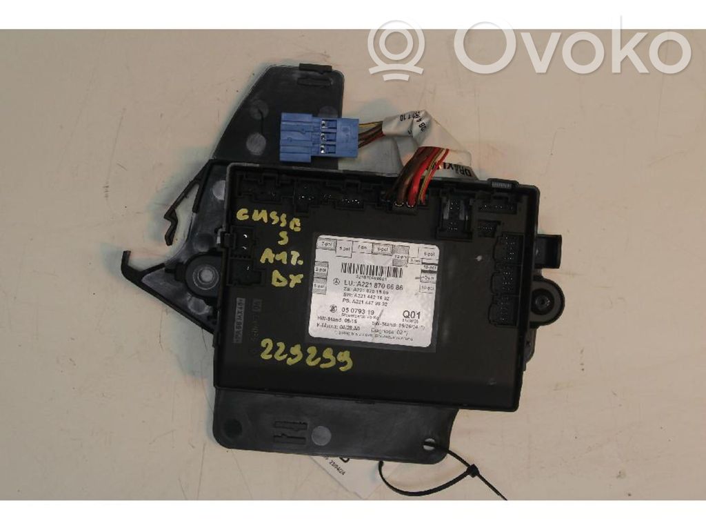 Module confort   A2218706686