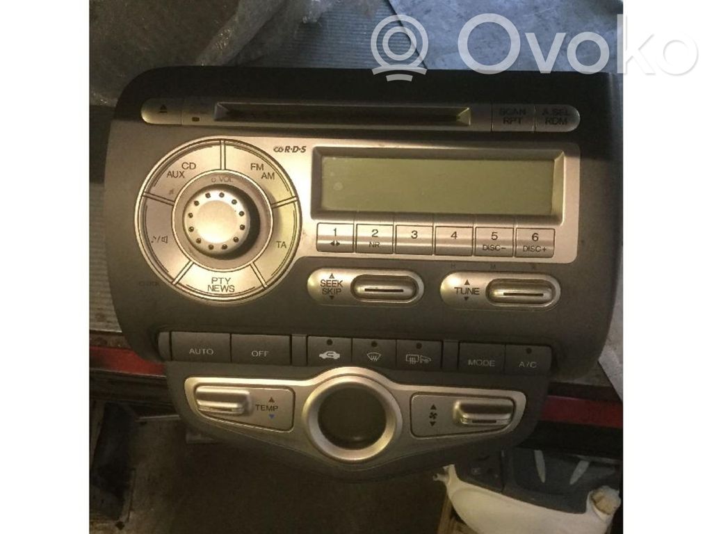 Honda Jazz Radio/CD/DVD/GPS head unit 