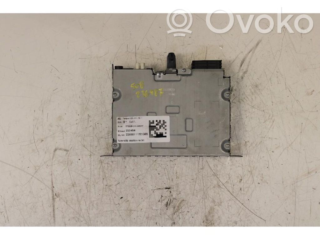 Peugeot 508 Panel / Radioodtwarzacz CD/DVD/GPS 