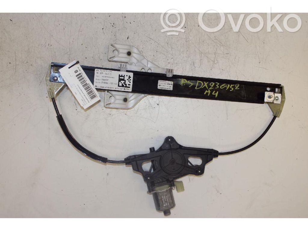 Audi A4 S4 B9 8W Rear door manual window regulator 
