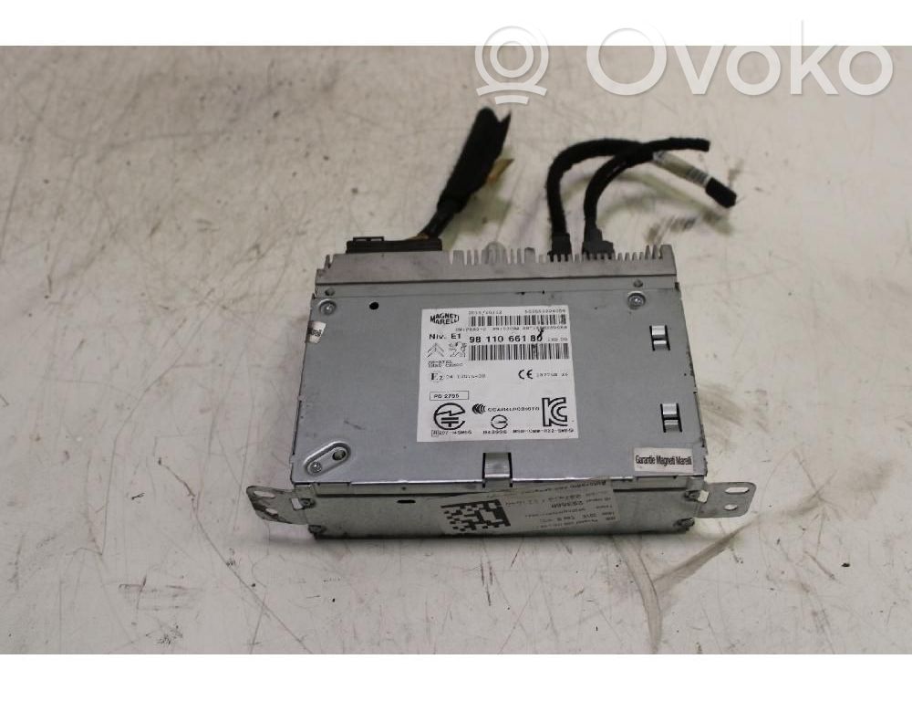 Peugeot 208 I Panel / Radioodtwarzacz CD/DVD/GPS 