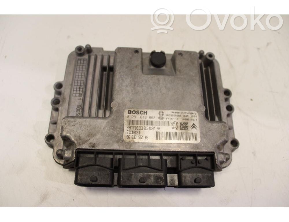 Peugeot 207 CC Steuergerät Hochdruckkraftstoffpumpe 