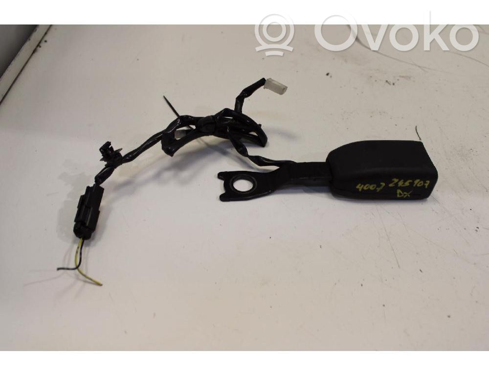 Peugeot 4007 Gurtschloss vorne 