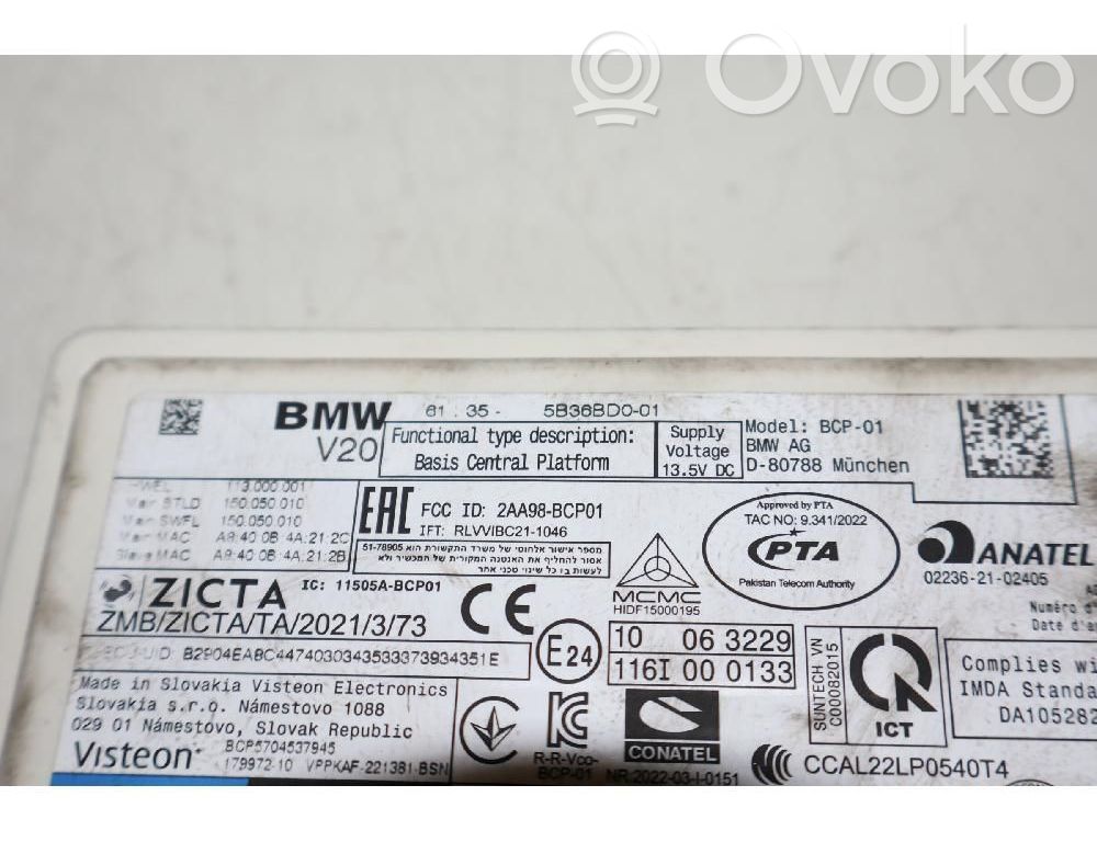BMW X1 U11 Other control units/modules 