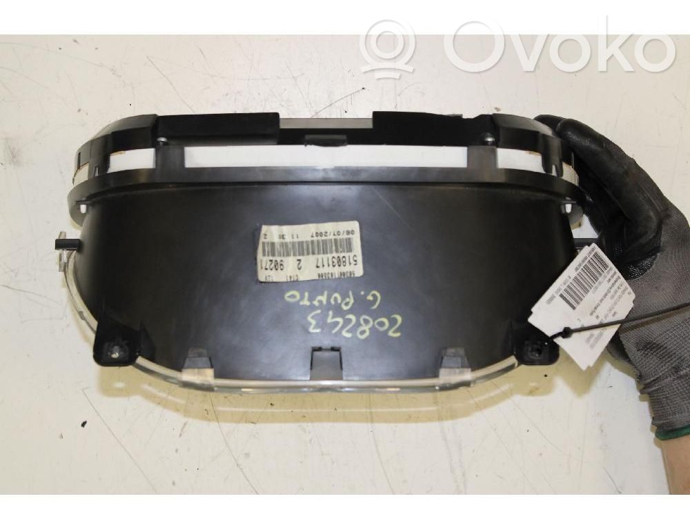 Fiat Grande Punto Vitezometru (grup de instrumente) 