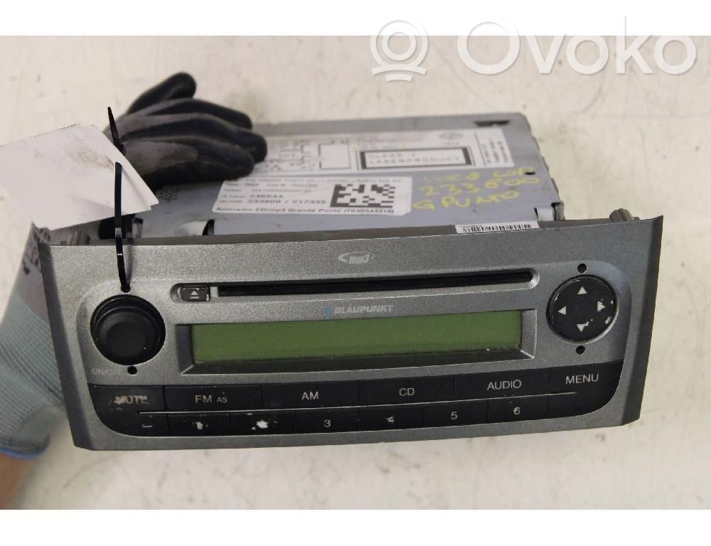 Fiat Grande Punto Unitate principală radio/CD/DVD/GPS