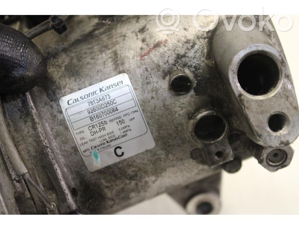 Compresseur de climatisation   92600D250C