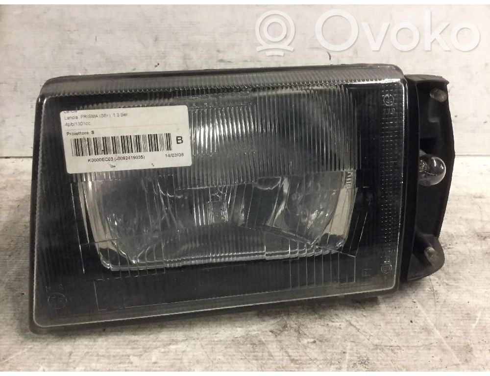 Lancia Prisma Phare frontale 