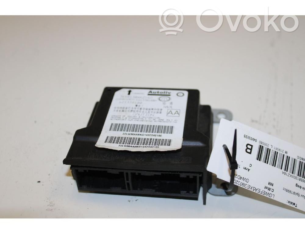 Unidad de control/módulo del Airbag   3658130XKZ16A