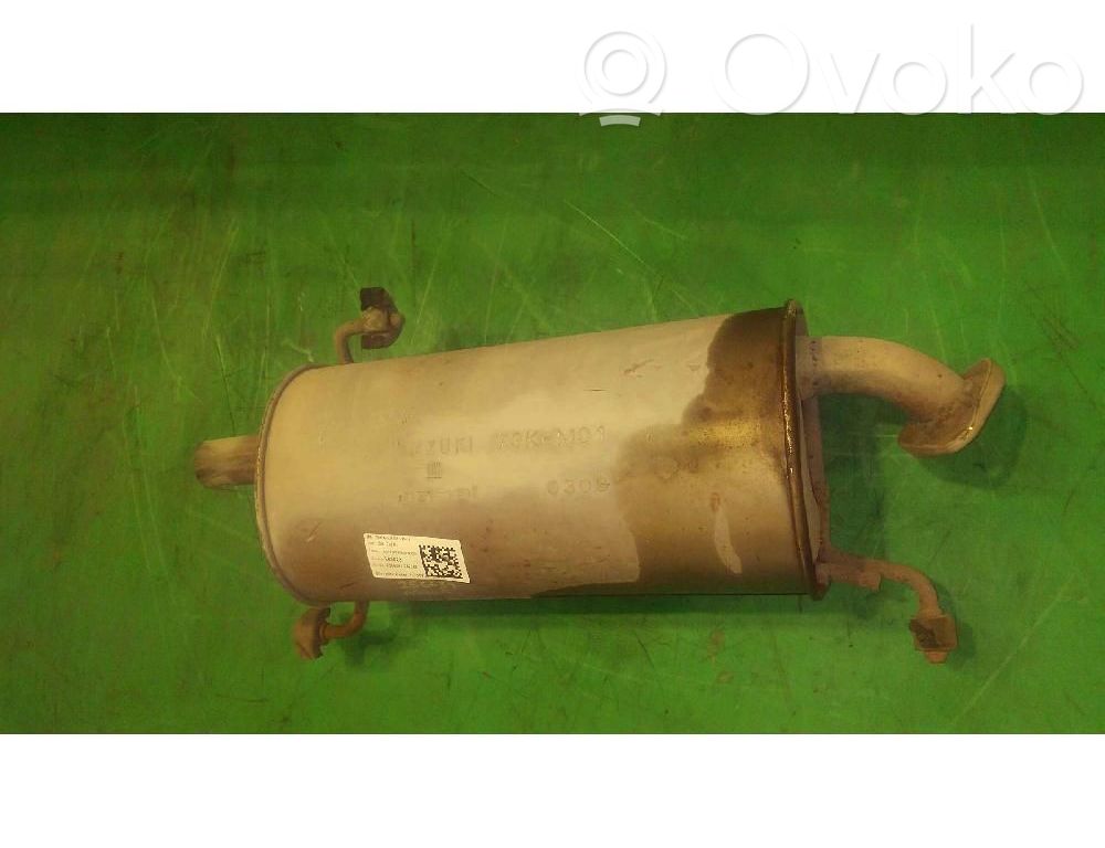 Opel Agila B Rear muffler/silencer tail pipe 