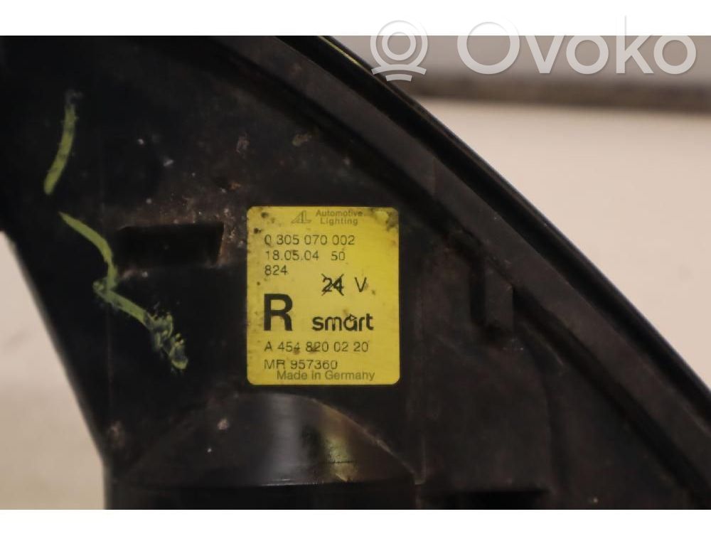 Smart ForFour I Scheinwerfer 