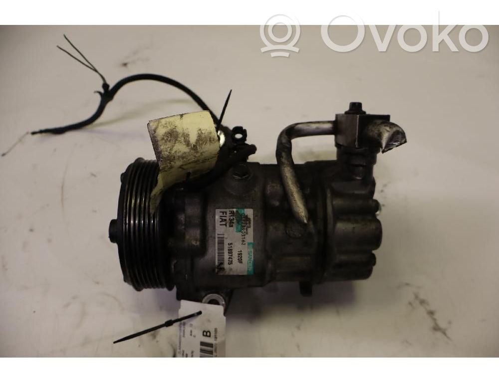 Ilmastointilaitteen kompressorin pumppu (A/C)   51897475