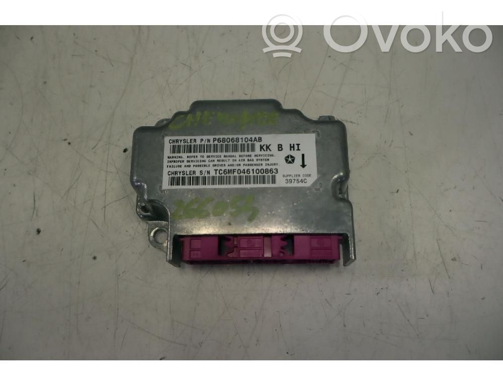 Sterownik / Moduł Airbag   P68068104AB