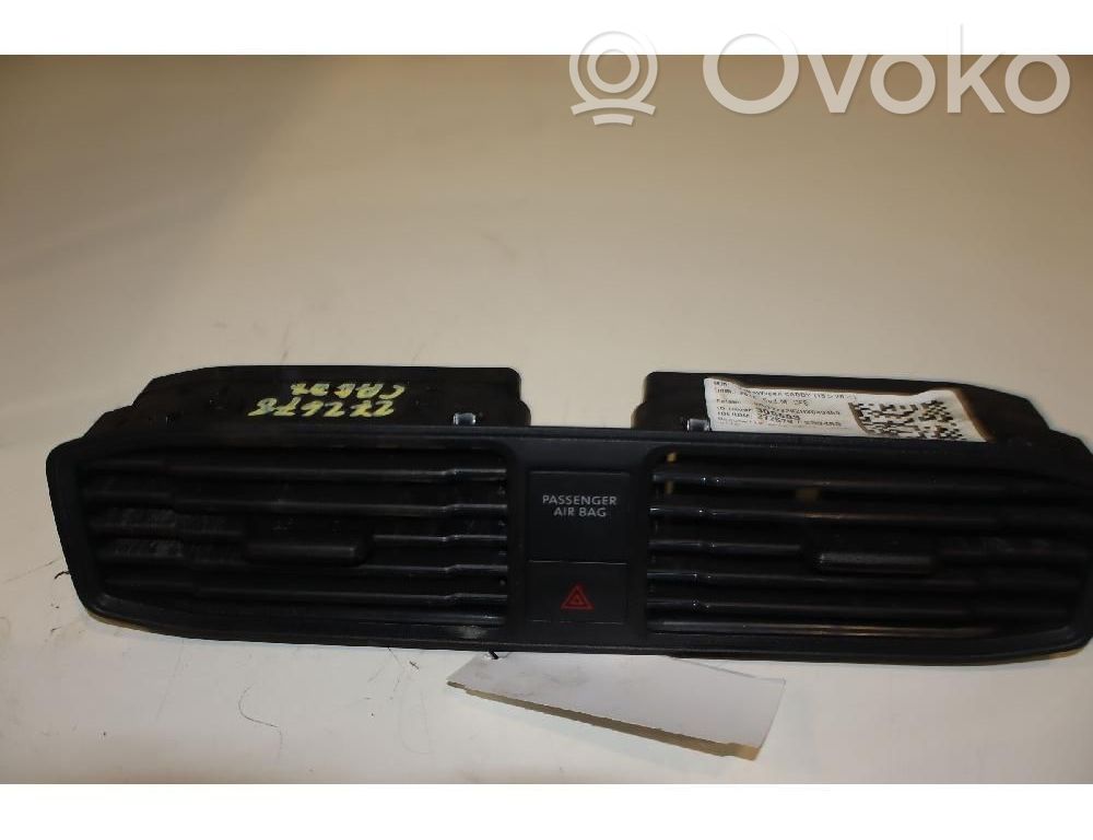 Volkswagen Caddy Griglia di ventilazione centrale cruscotto