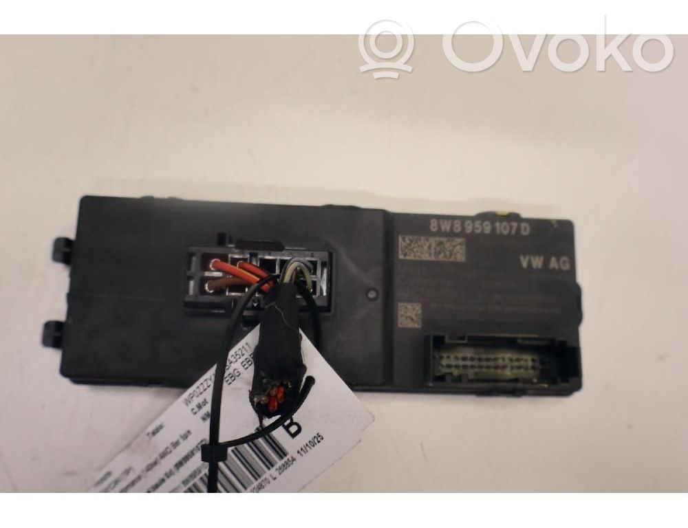 Boîtier de commande ASC / interrupteurs   8W8959107D