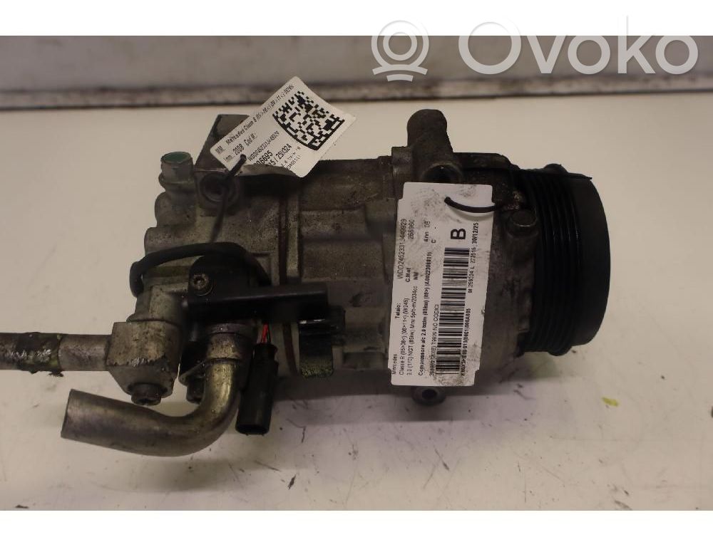 Mercedes-Benz B W245 Compressore aria condizionata (A/C) (pompa)