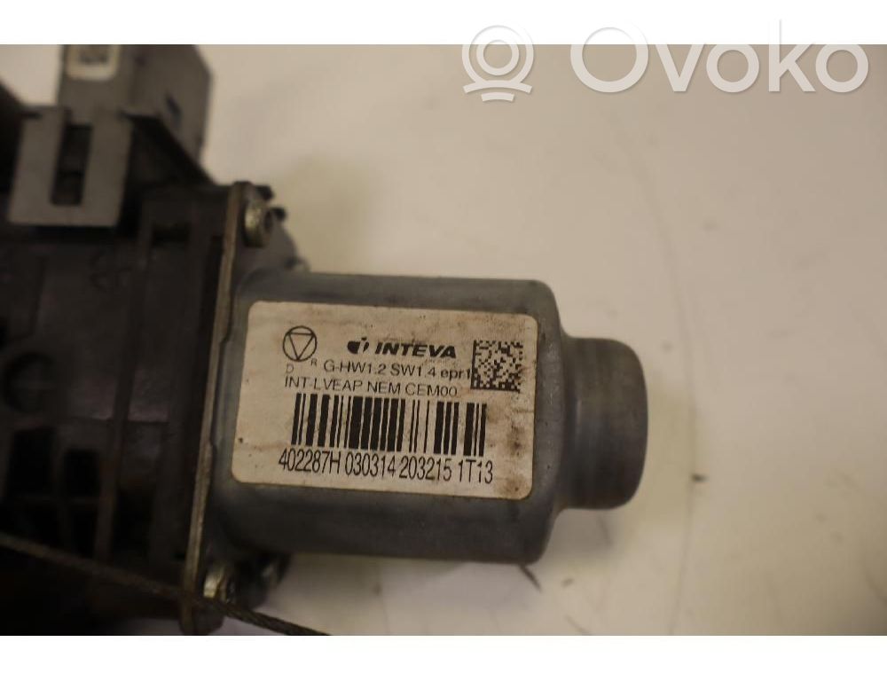 Mécanisme de lève-vitre avec moteur