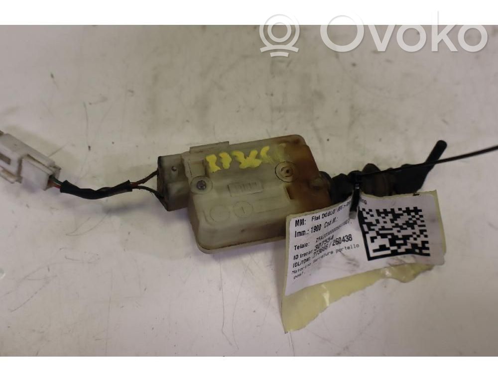 Fiat Doblo Schloss Heckklappe Kofferraumdeckel 