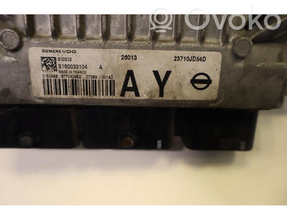 Nissan Qashqai+2 Unitate/modul comandă pompă injecție combustibil 