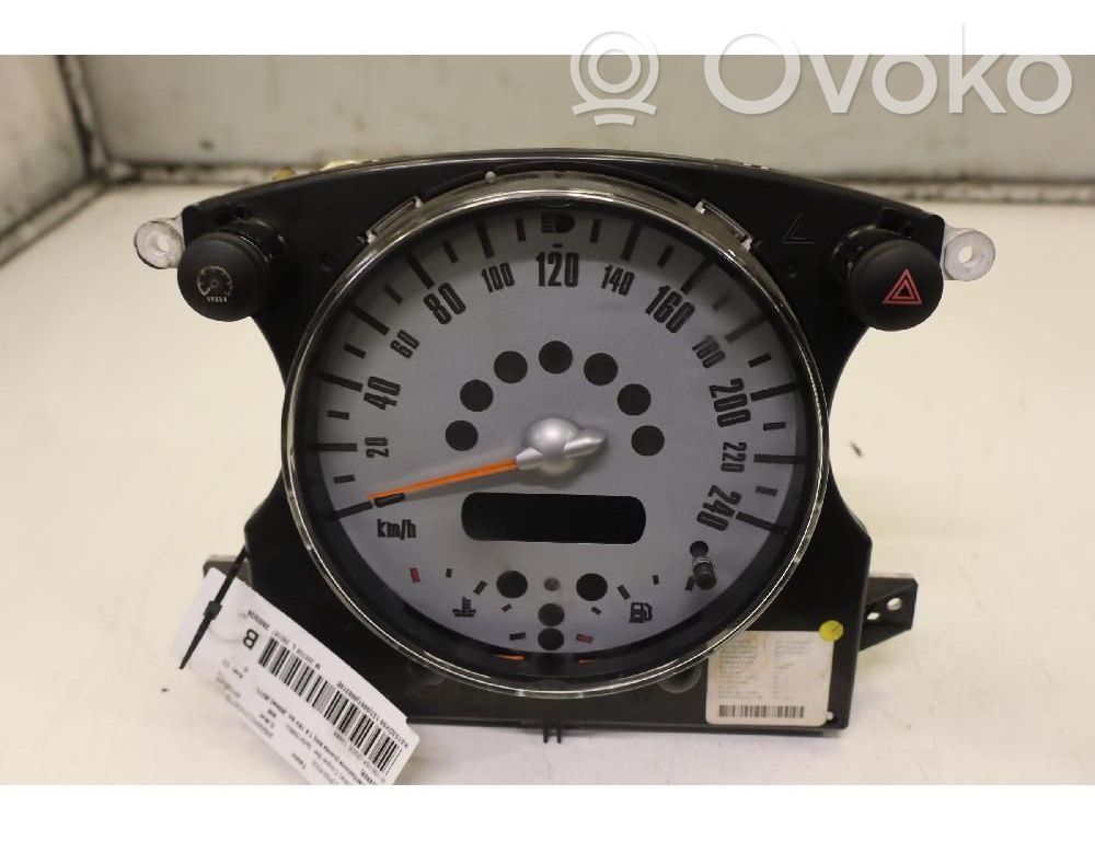 Mini One - Cooper R50 - 53 Geschwindigkeitsmesser Cockpit 
