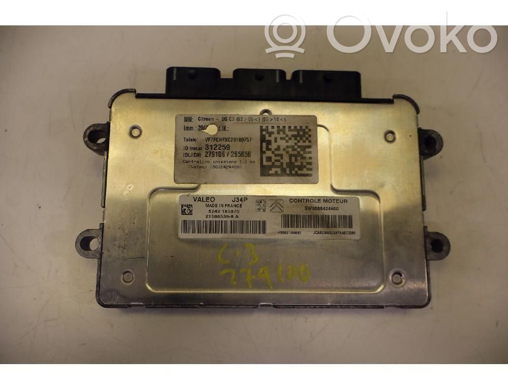 Citroen C3 Unidad de control/módulo de la bomba de inyección de combustible