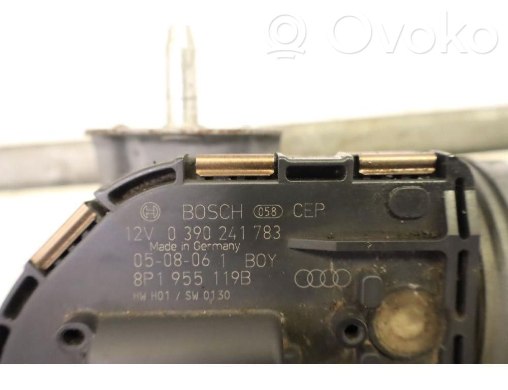 Audi A3 S3 8P Tiranti e motorino del tergicristallo anteriore