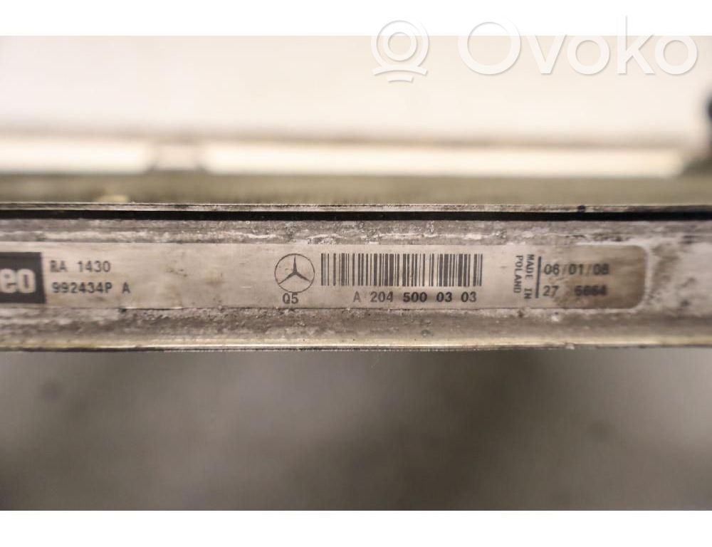 Mercedes-Benz C W204 Radiatore riscaldamento abitacolo 