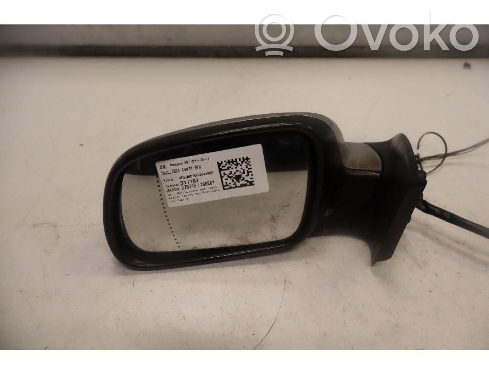 Peugeot 307 Specchietto retrovisore elettrico portiera anteriore 