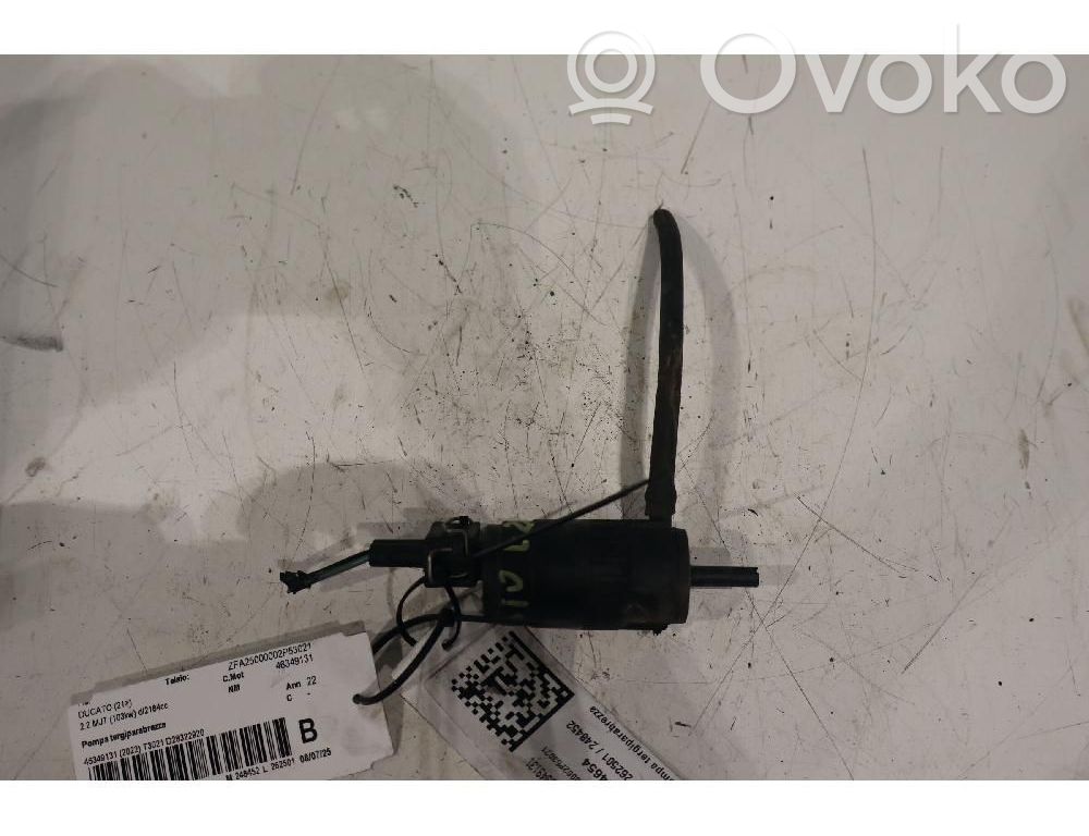Fiat Ducato Pompa spryskiwacza szyby przedniej / czołowej 