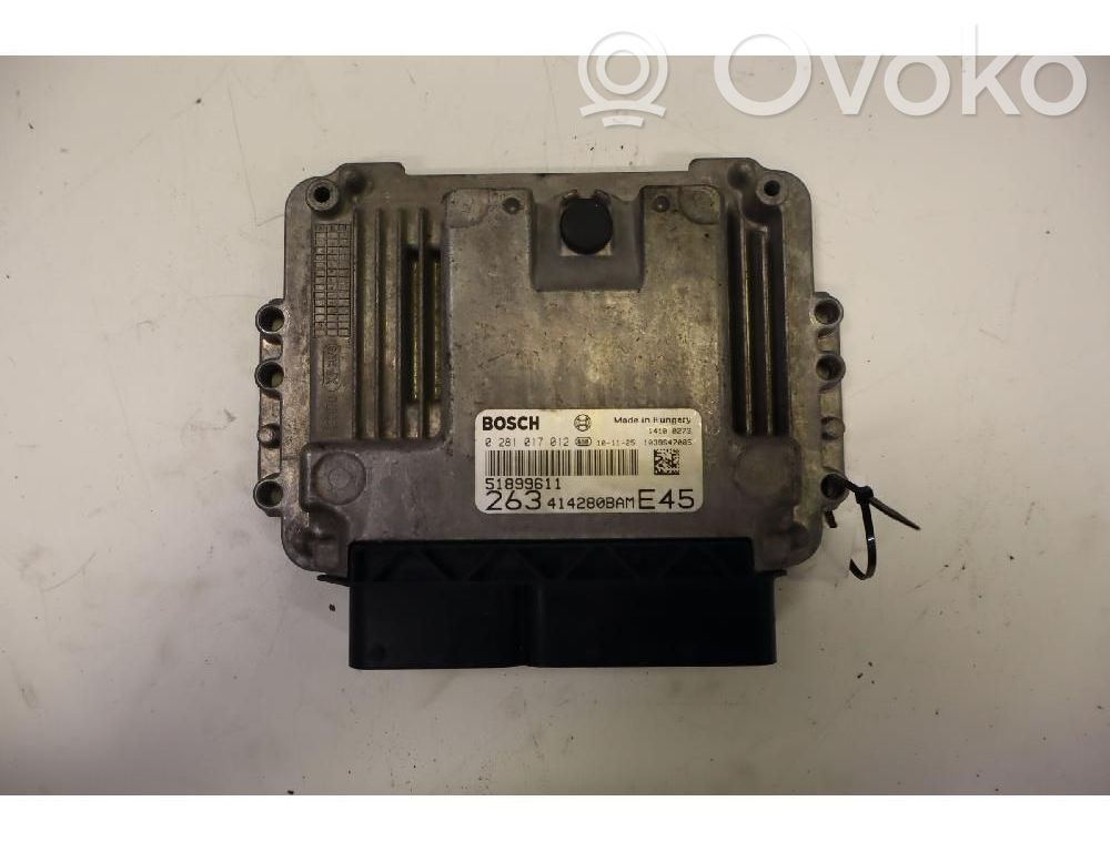 Fiat Doblo Sterownik / Moduł pompy wtryskowej 