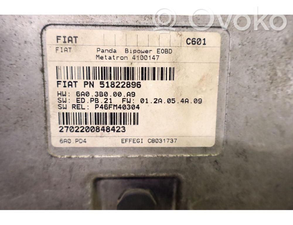 Fiat Panda II Unitate control aer condiționat/încălzire 