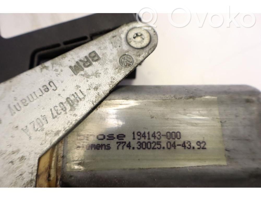 Volkswagen Golf III Fensterheber elektrisch ohne Motor Tür vorne 