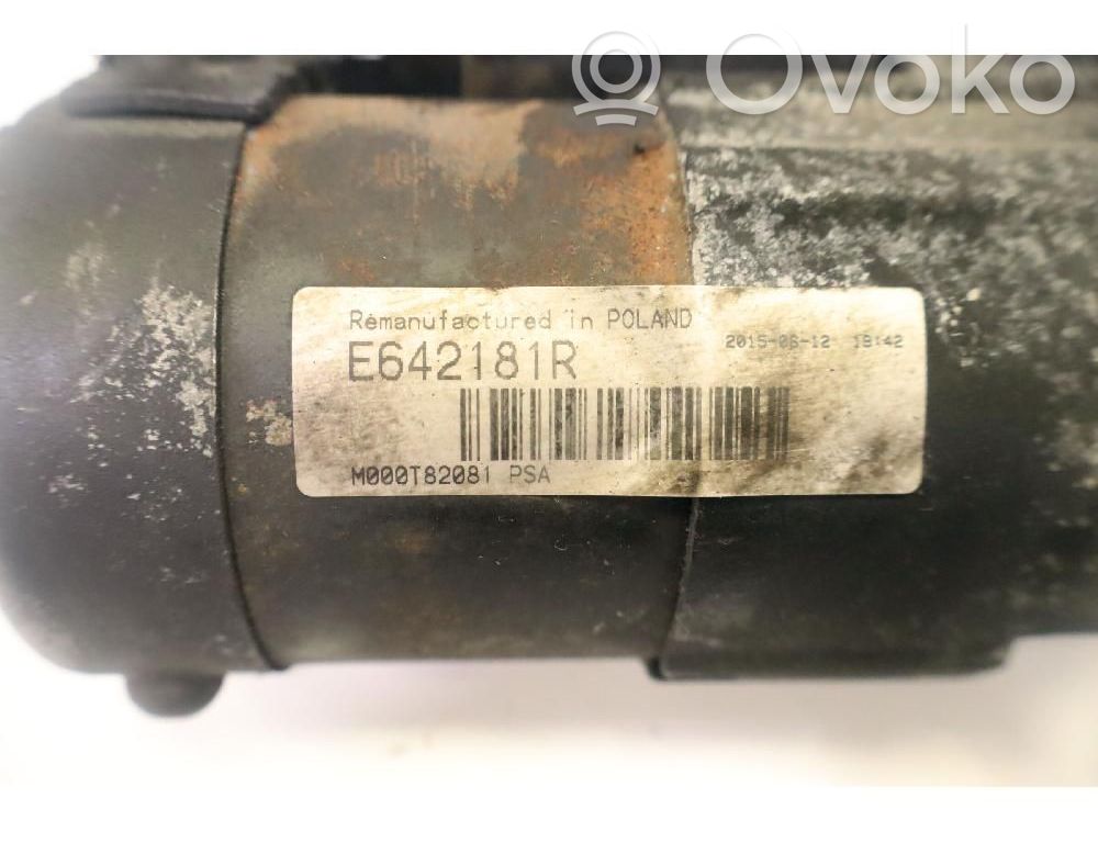 Peugeot 807 Motor de arranque 