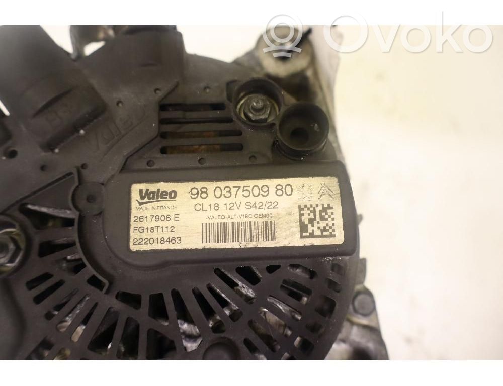 Peugeot Partner III Generatore/alternatore