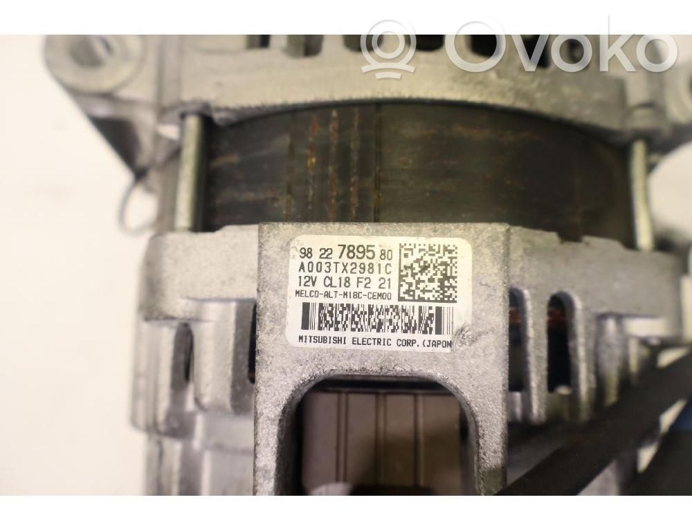 Peugeot 3008 II Generatore/alternatore