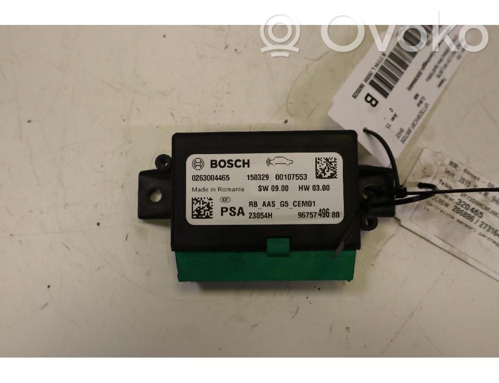 Citroen C4 II Picasso Sensor de aparcamiento PDC 
